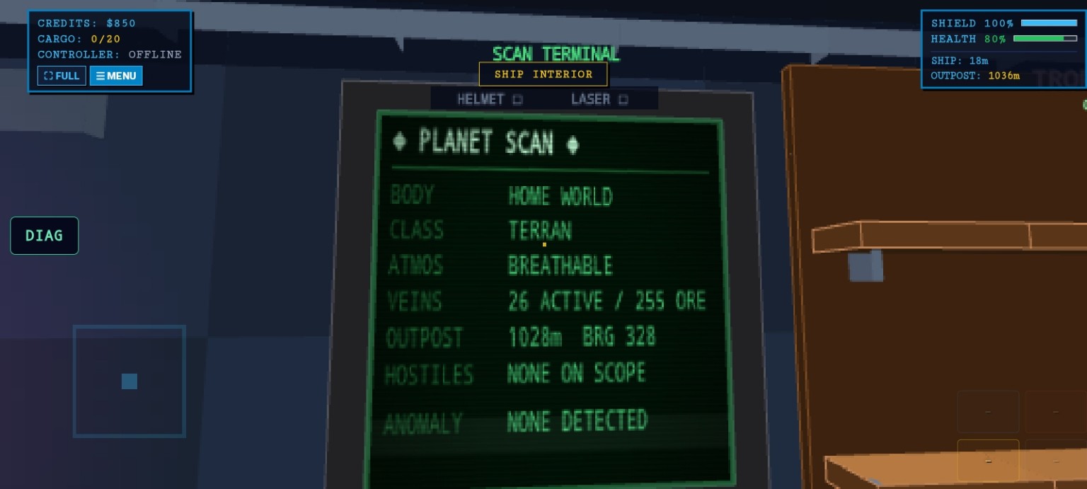 Scanning the home world